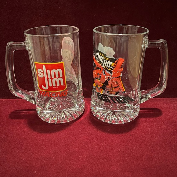 Vintage NASCAR Busch Series Slim Jim Mugs - Picture 5 of 12